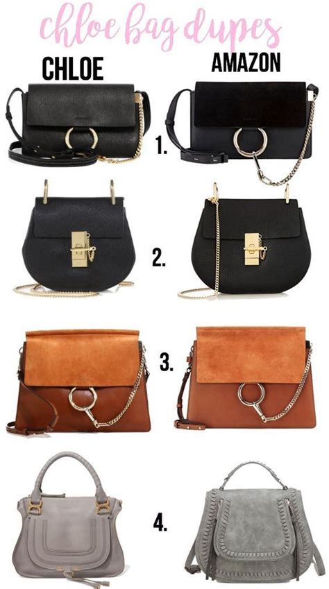 chloe inspired handbag dupe